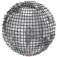 Foil Balloon 18 Inch Disco Ball Plata
