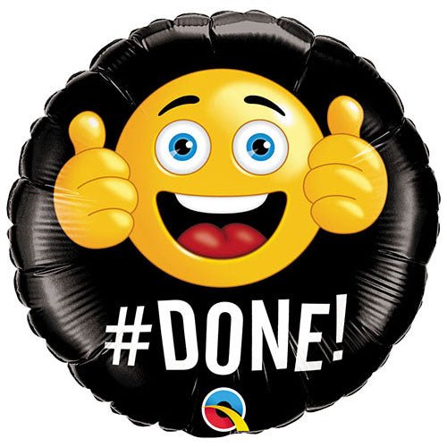 Graduation Foil Balloon # Done! 18 Inch