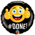 Graduation Foil Balloon # Done! 18 Inch