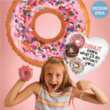 Foil Balloon Donut Know 18 Inch