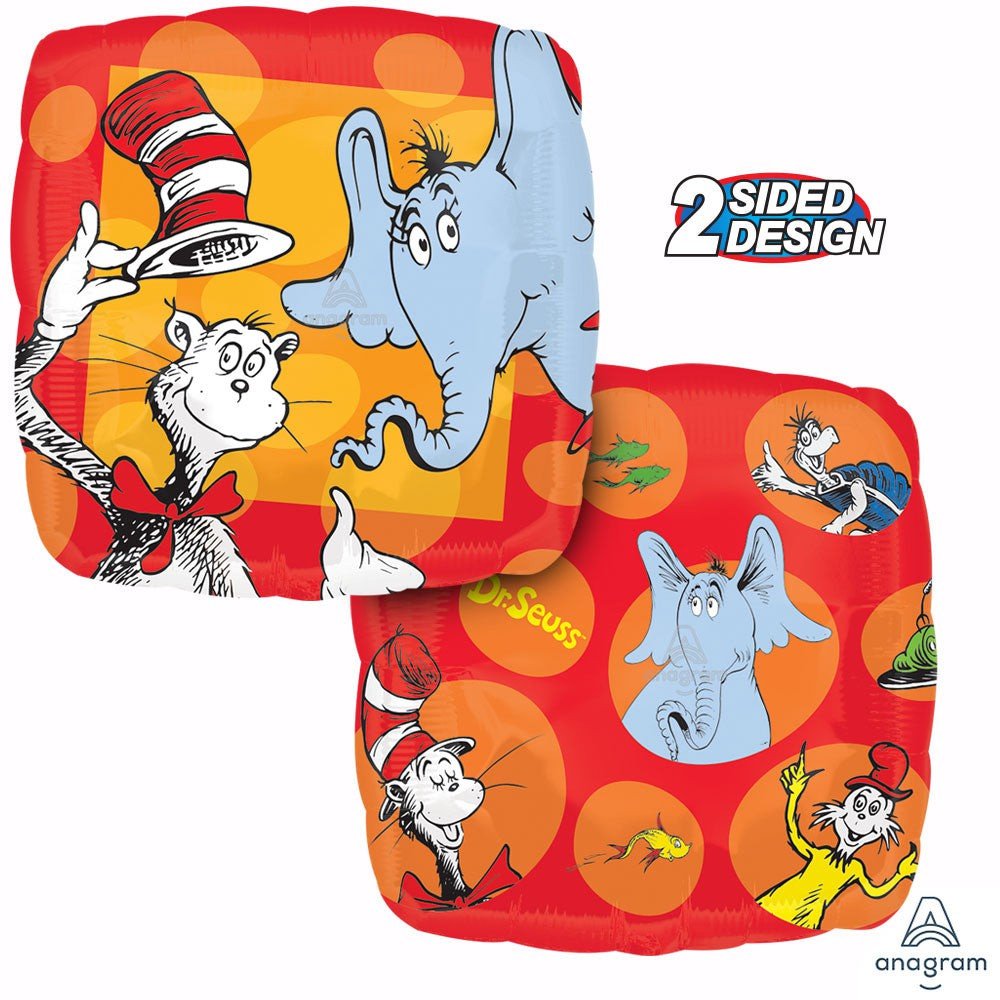 Foil Balloon Dr. Seuss Cat in the Hat
