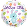 Foil Balloon Easter Bunny and Eggs 18 Inch