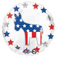 Foil Balloon 18 Inch Election Donkey