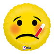 Emoji Sick Foil Balloon