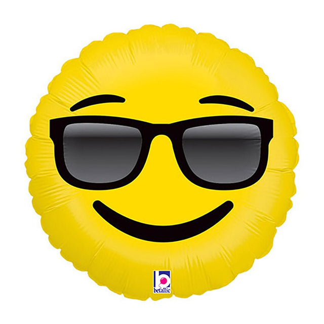 Emoji Sunglasses Foil Balloon