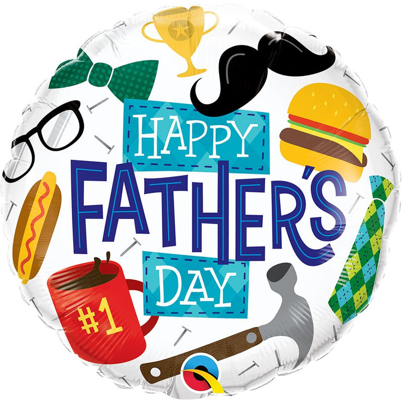 Father's Day Foil Balloon 18 Inch