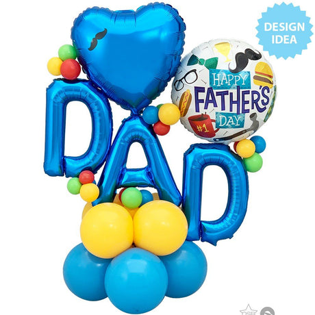 Father's Day Foil Balloon 18 Inch