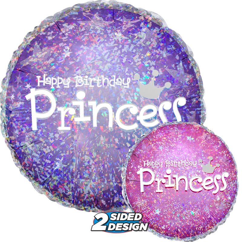 Foil Balloon Girls Birthday Princess 18 Inch