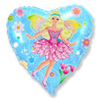 Foil Balloon Fairy Blue 18 Inch