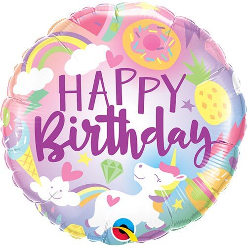 Foil Balloon 18 Inch Fantastical Fun Birthday