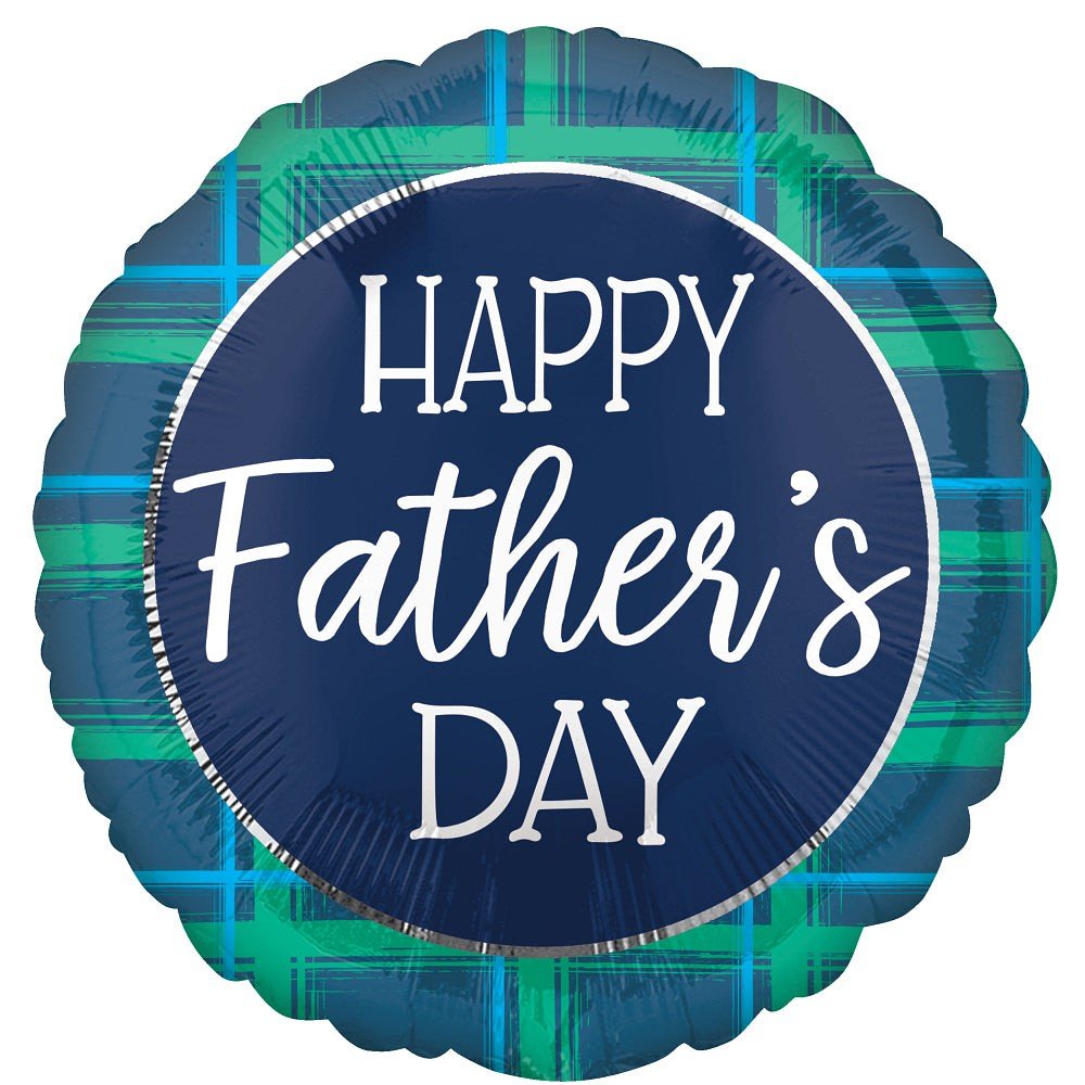 Father's Day Foil Balloon Checks