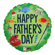 Father's Day Fishing Foil Balloon