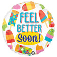 Foil Balloon Feel Better Soon Popsicle