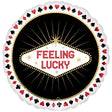 Foil Balloon Feeling Lucky Casino