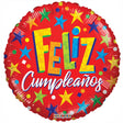 Foil Balloon Feliz Cumpleaños Red 18 Inch