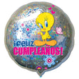 Tweety Foil Balloon 18 Inch Feliz Cumpleanos