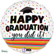 Graduation Foil Balloon 18 Inch Festive