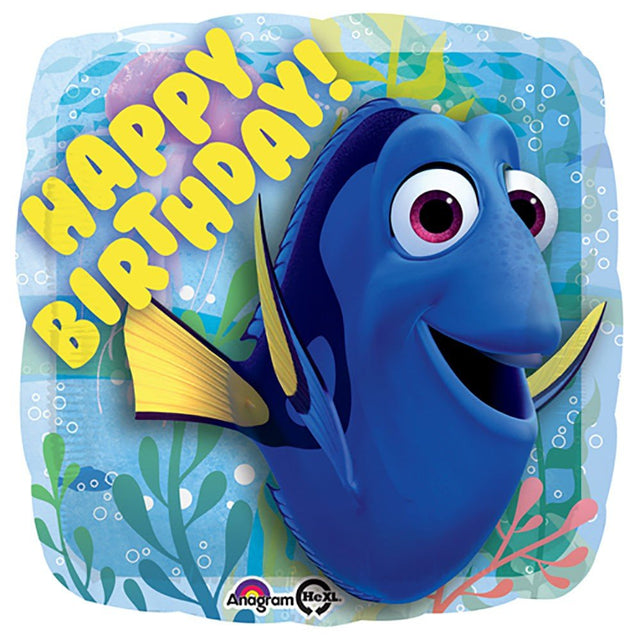 Foil Balloon Girls Finding Dory Happy Birthday 18 Inch