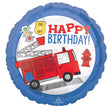 Fire Truck Foil Balloon