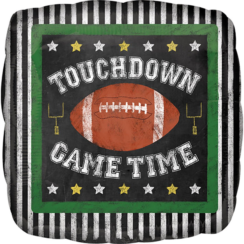 Football Game Time Foil Balloon