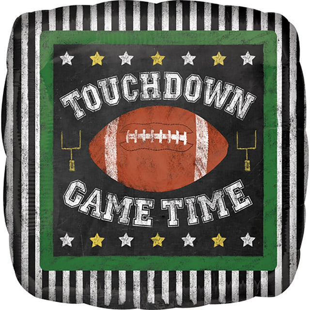 Football Game Time Foil Balloon
