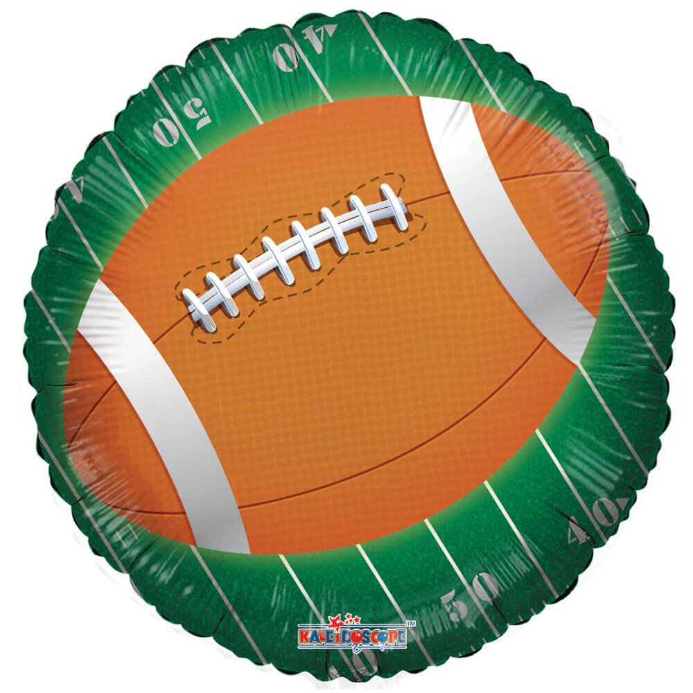 Football Foil Balloon 18 Inch