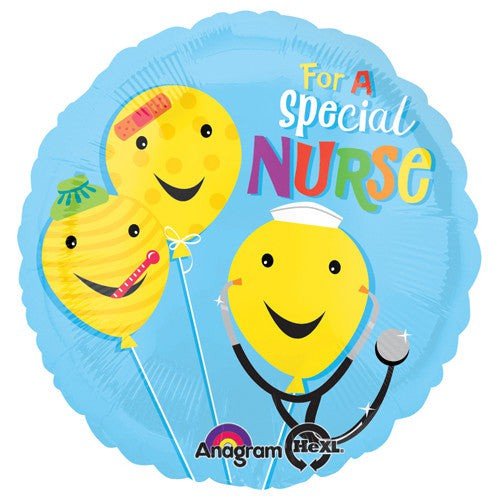 Foil Balloon For A Special Nurse 18 Inch