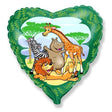 Foil Balloon Friends In The Jungle 18 Inch