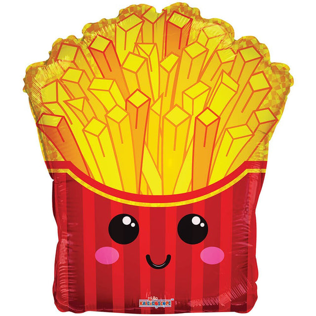 Foil Balloon Fries Shape 18 Inch