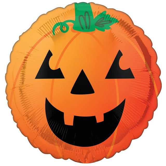 Pumpkin Foil Balloon 18 Inch Halloween