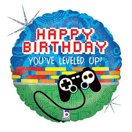 Foil Balloon Game Controller Birthday