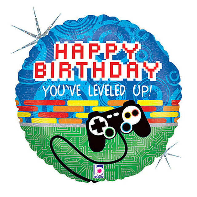 Foil Balloon Game Controller Birthday