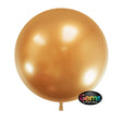 GEMS Balloon Glitzy Gold 18 Inch 5 Pack