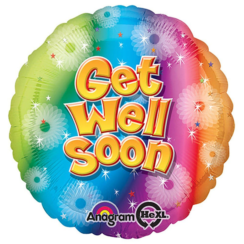 Get Well Soon Foil Balloon 18 Inch