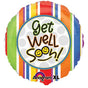 Get Well Soon Smiles Foil Balloon
