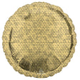 Foil Balloon Glitter Gold Sequins 18 Inch