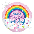 Foil Balloon Girls Magical Rainbow Birthday
