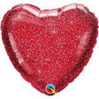 18 Inch Red Foil Balloon
