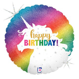 Unicorn Birthday Foil Balloon