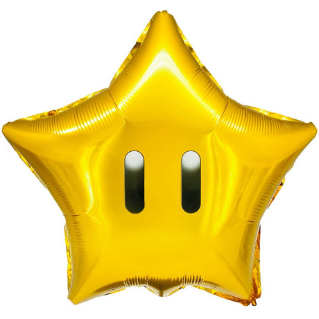 Gold Star Foil Balloon