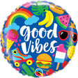 Foil Balloon 18 Inch Good Vibes