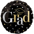 Graduation Foil Balloon 18 Inch Grad Caps