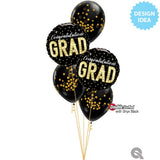 Graduation Foil Balloon 18 Inch Grad Marquee Lights