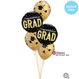 Graduation Foil Balloon 18 Inch Grad Marquee Lights