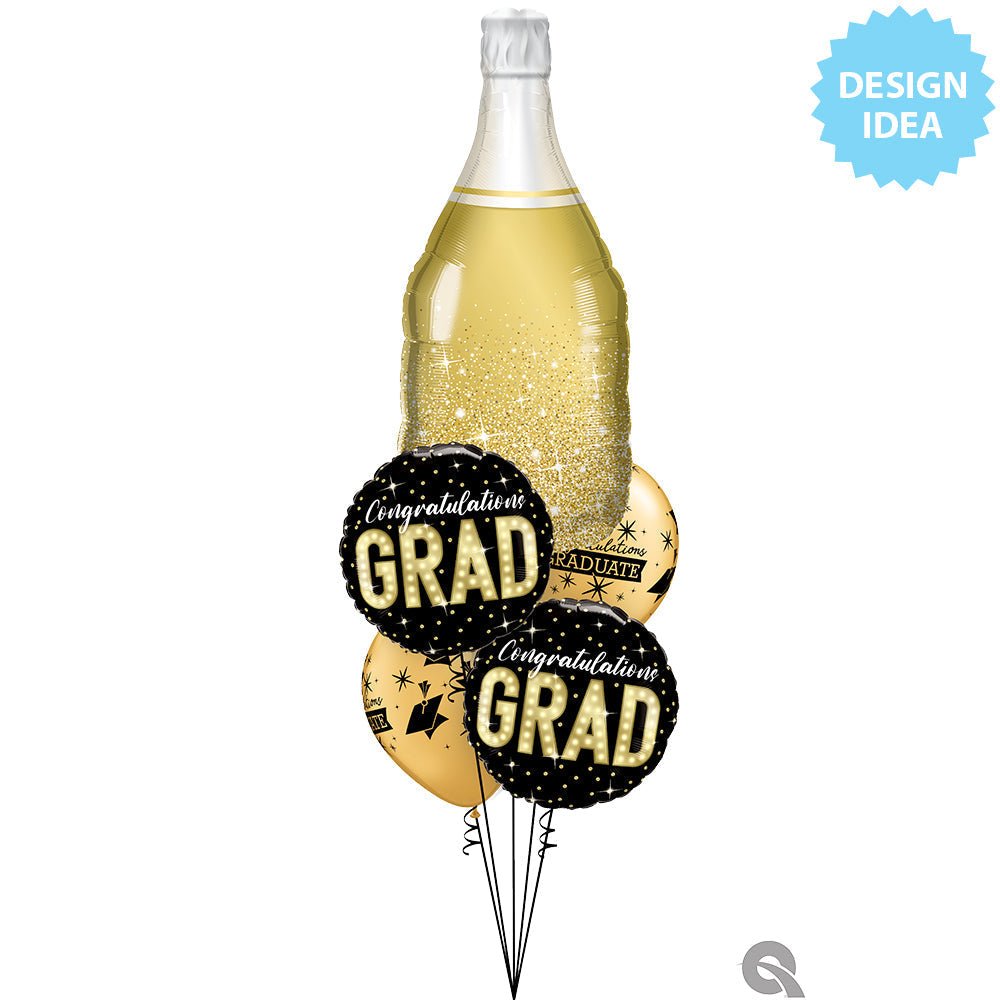Graduation Foil Balloon 18 Inch Grad Marquee Lights