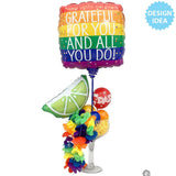 Foil Balloon Grateful For You & All You Do