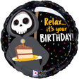 Foil Balloon Grim Reaper Happy Birthday