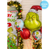 Foil Balloon Grinch Christmas 18 Inch