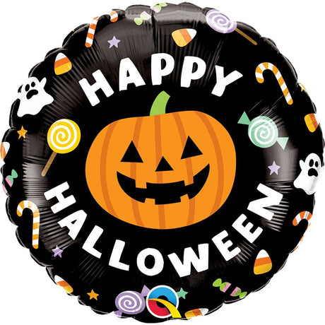 Halloween Foil Balloon Jack & Candies 18 Inch