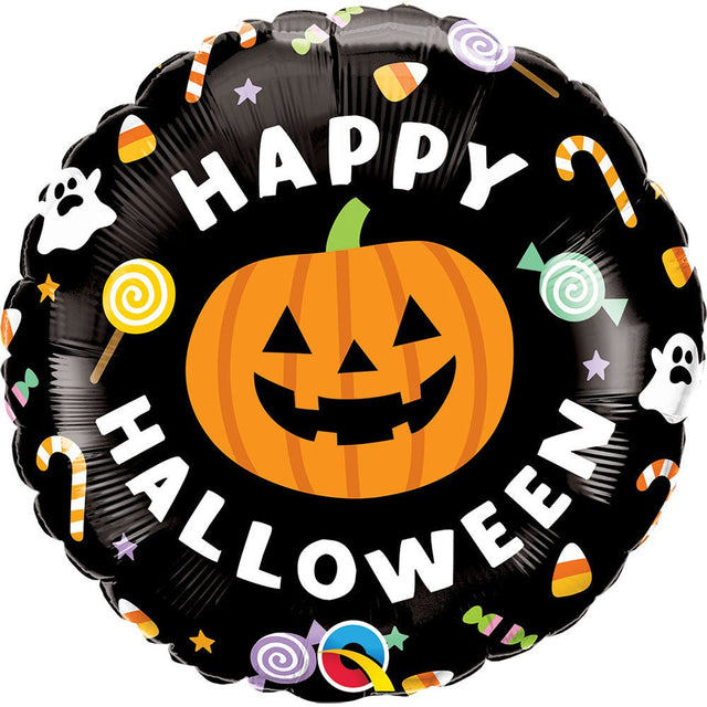 Halloween Foil Balloon Jack & Candies 18 Inch